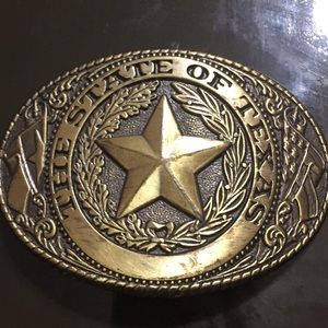 Belt buckle State of Texas